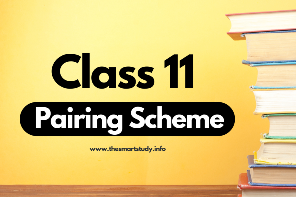 11th-Class-Pairing-Scheme-2025